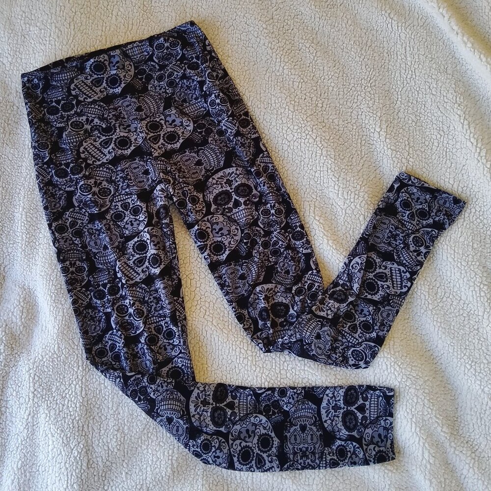 Gray Super buttery Soft & comfortable legging High waist elastic waistband